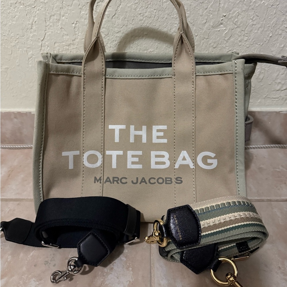 Marc Jacobs Tan Tote Bag with Straps